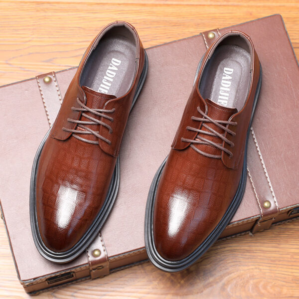Autumn New British Men's Casual Leather Shoes Men's Plus Size Genuine Leather Business Men's Shoes - Image 6
