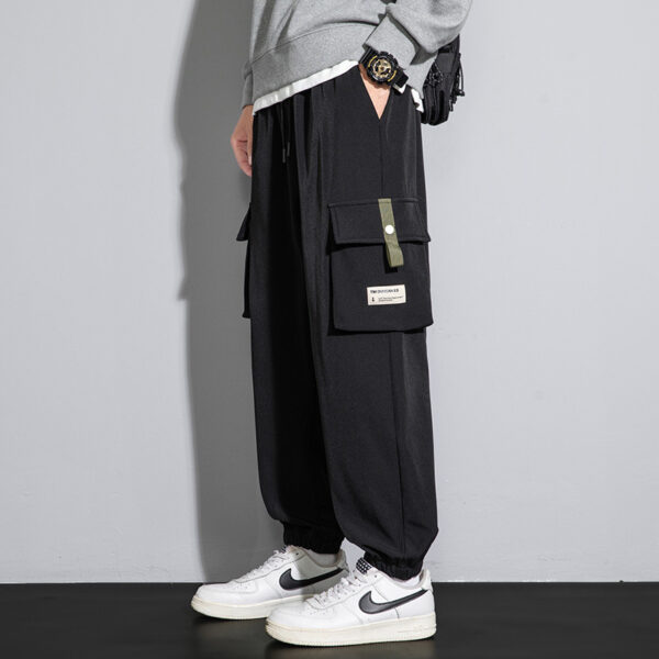 Plus Size Men's Workwear Bag Fall Loose Tappered - Image 6