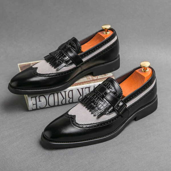 Plus Size Men's Shoes Tassel Trendy Pointed Toe - Image 8