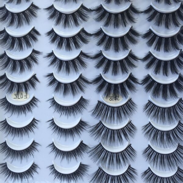 20 Pairs Of False Eyelashes Three-dimensional Multi-layer Mixed Eyelashes - Image 2