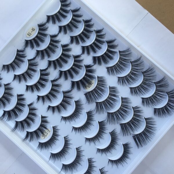 20 Pairs Of False Eyelashes Three-dimensional Multi-layer Mixed Eyelashes - Image 3