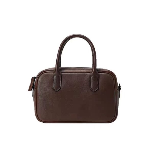 Bowling Bag Fashion Shoulder Messenger Handbag - Image 6