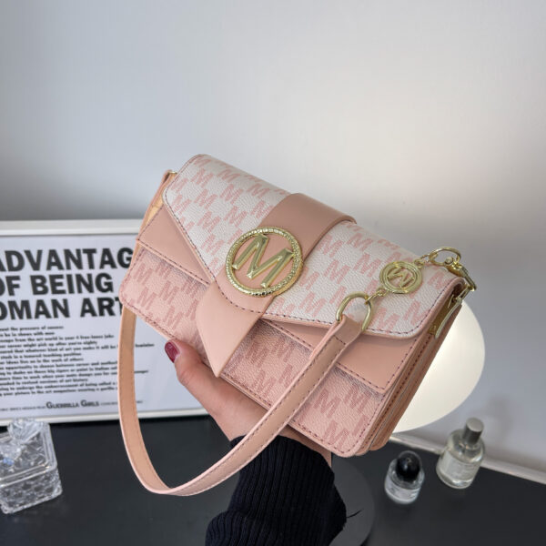 Niche Personality Printed Letter Shoulder Messenger Bag - Image 7