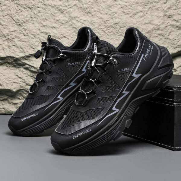 Men Colorblock Sneakers Outdoor Casual Mountaineering Hiking Running Sports Shoes - Image 5