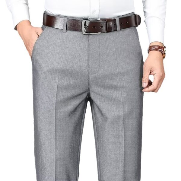 Men's Business Suit Pants Draped Casual Pants - Image 5