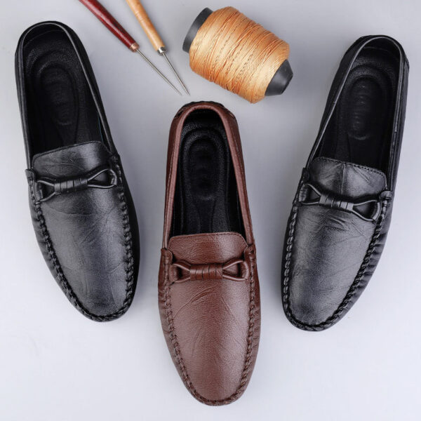British One Pedal Men's Casual Shoes Men's Leather Shoes - Image 2