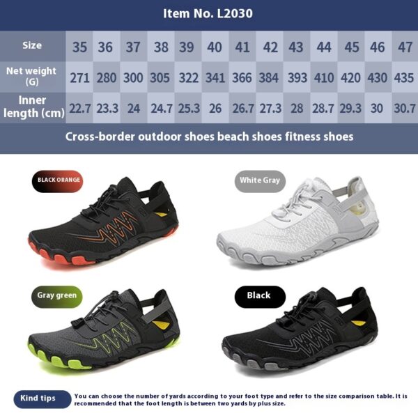 Summer Upstream Shoes Swimming Beach Outdoor - Image 8