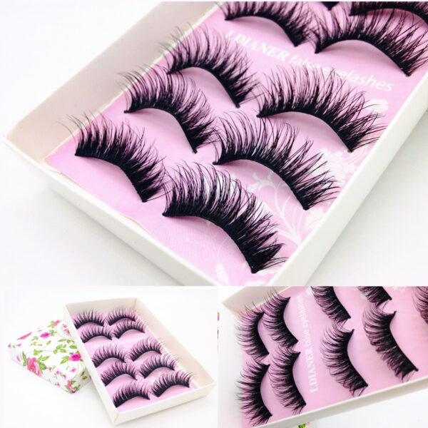 Thick false eyelashes - Image 2