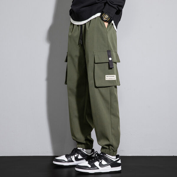 Plus Size Men's Workwear Bag Fall Loose Tappered - Image 3