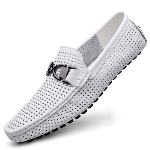 Breathable Thin Soft Bottom Soft Leather Men's Sandals - Image 7