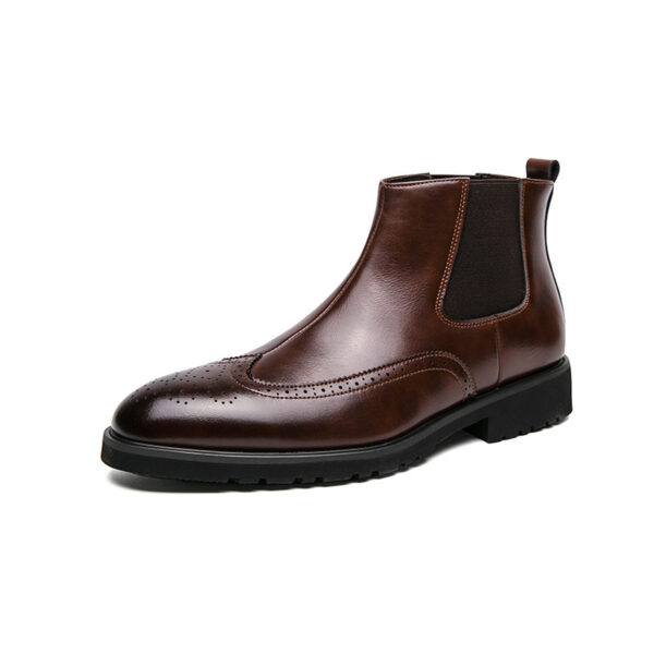 Fashion Martin Boots Cross-border Plus Size Men's Chelsea Boots - Image 6