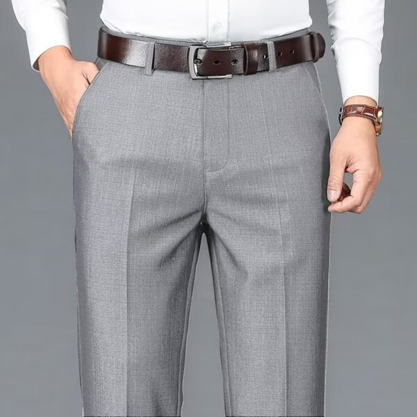 Men's Business Suit Pants Draped Casual Pants - Image 6