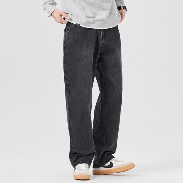 Loose Casual Men's Clothing Jeans Trendy All-match - Image 2