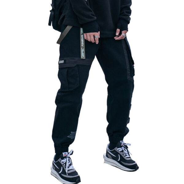 Men's Multi Pocket High Street Casual Pants - Image 5