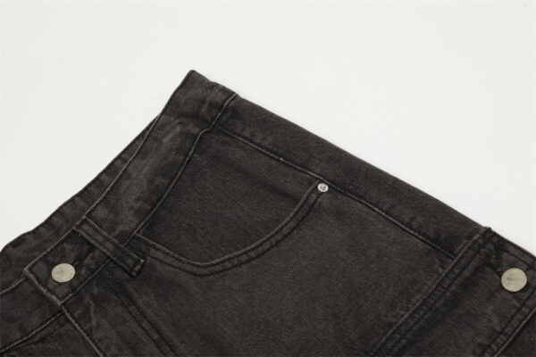 Do The Old Cowboy Overalls Loose Wide Leg Multi-pocket - Image 9