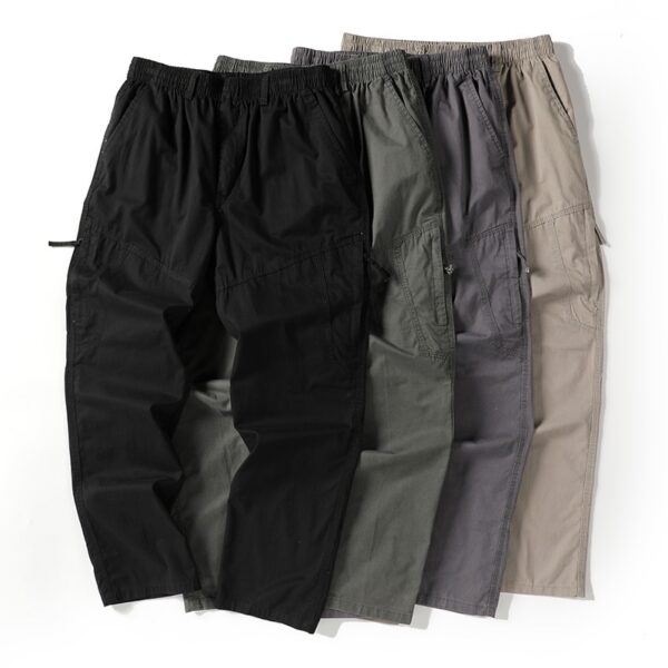 Oversized Cargo Pants Casual Loose Men - Image 4