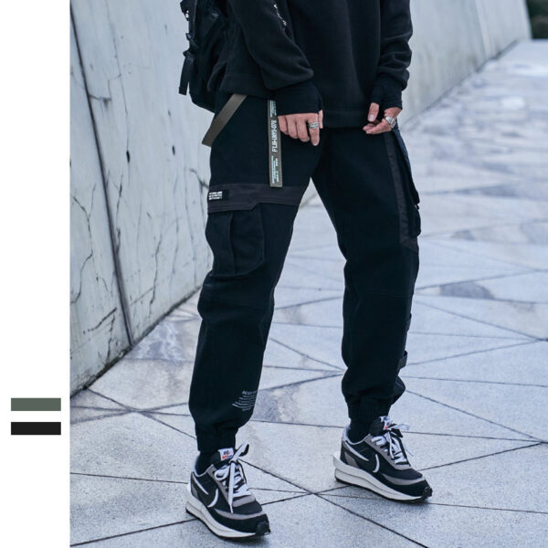 Men's Multi Pocket High Street Casual Pants - Image 4