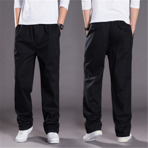 New Men's Cotton Casual Plus Size Overalls - Image 6