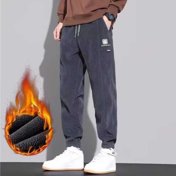 Fashion Loose Tappered Track Sweatpants Men - Image 2