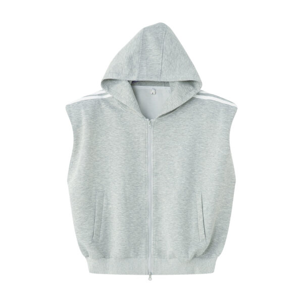 Sleeveless Vest Shoulder Pad Coat Pants - Image 6