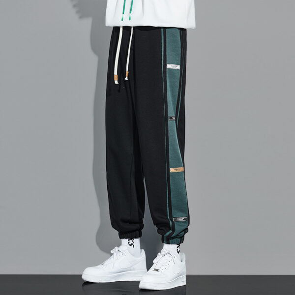 Men's Loose Sports Bundle Footpants Nine Points Haren Pants Plus Velvet Style - Image 3