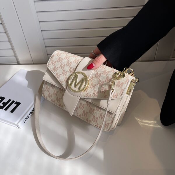 Niche Personality Printed Letter Shoulder Messenger Bag - Image 6