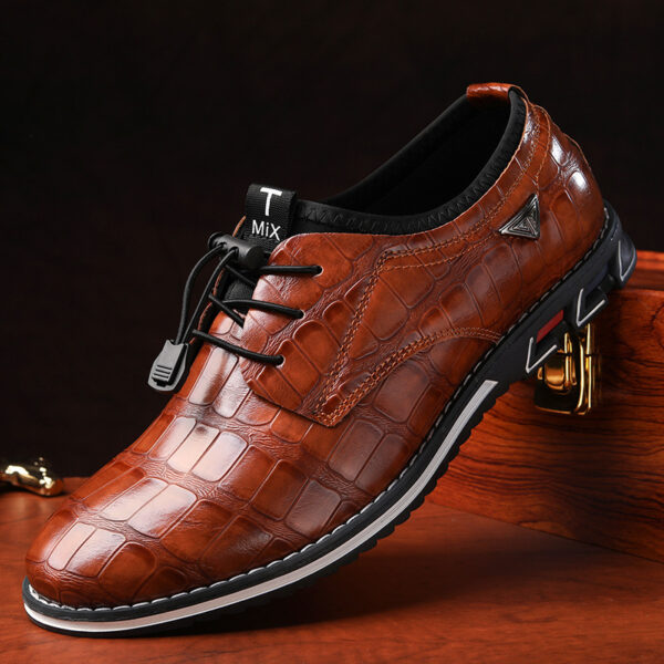 Casual Men's Loafers Leather Shoes - Image 7