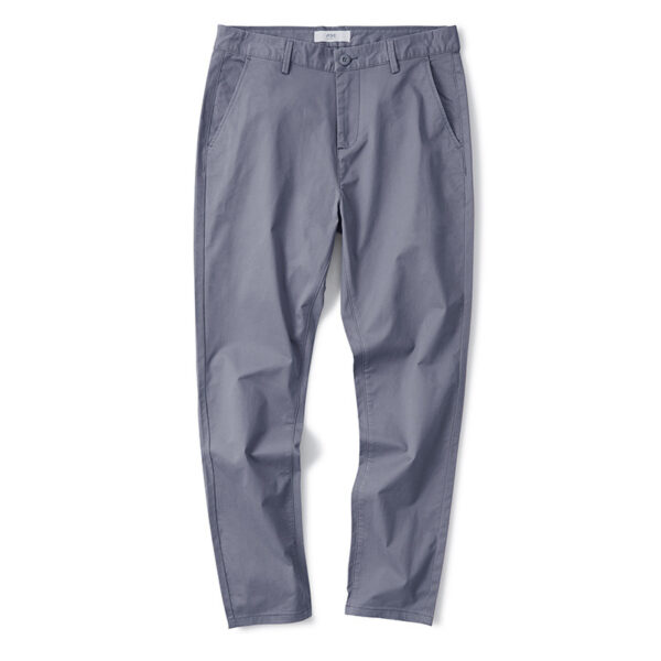 Pure Cotton Casual Pants Men's All-matching Loose Straight Business Summer - Image 8