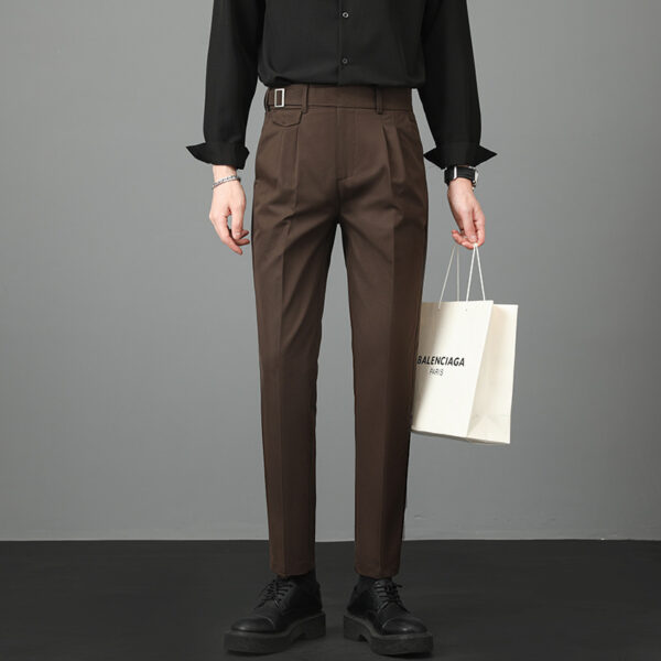 Autumn Men's Suit Pants Slim Fit - Image 8