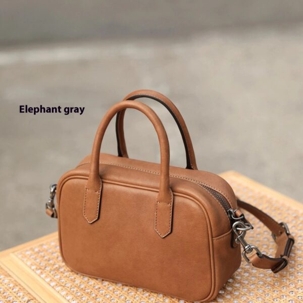 Bowling Bag Fashion Shoulder Messenger Handbag - Image 3