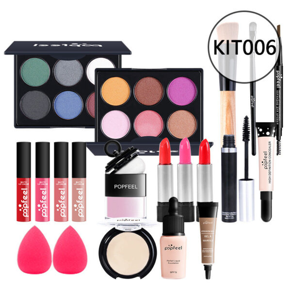 Makeup Cosmetics Set Beginner Combination Concealer Eyeliner Eyebrow Pencil - Image 10