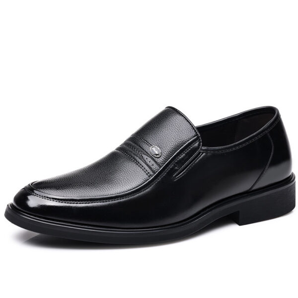 Genuine Leather Men's Formal Wear Plus Size Shoes - Image 6