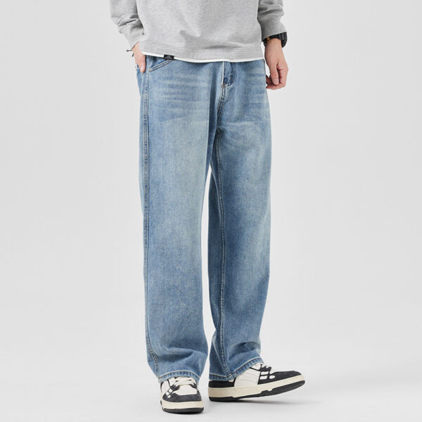 Loose Casual Men's Clothing Jeans Trendy All-match - Image 5