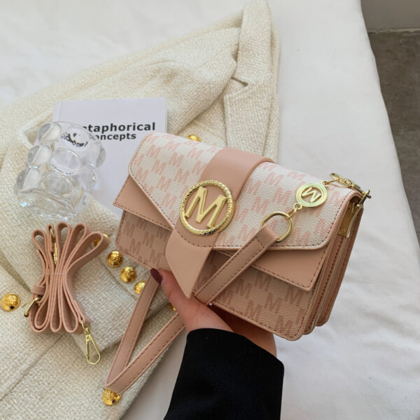 Niche Personality Printed Letter Shoulder Messenger Bag - Image 8