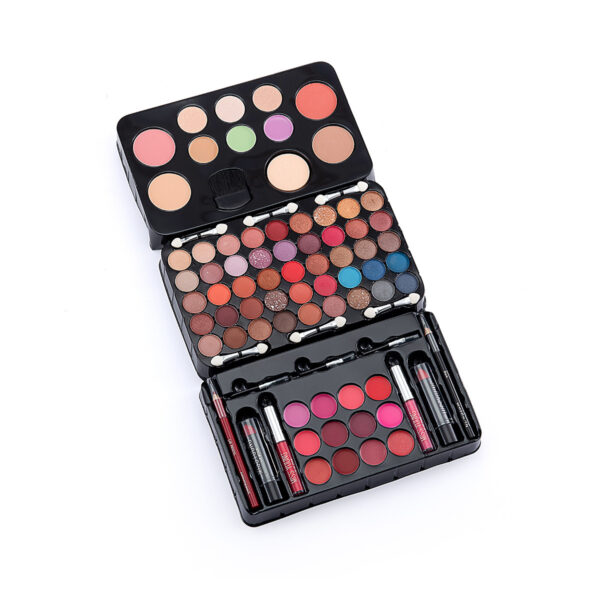 Eyeshadow Palette Lipstick Lip Gloss Blush Set - Image 6