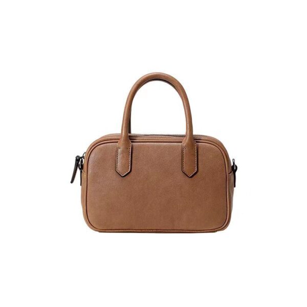 Bowling Bag Fashion Shoulder Messenger Handbag - Image 7