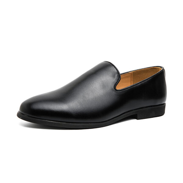 Breathable Casual Leather Shoes Korean Fashion Doug Shoes - Image 2
