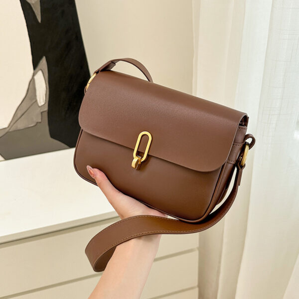 Women's Crossbody Leather Shoulder Bag - Image 4