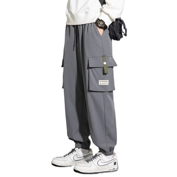 Plus Size Men's Workwear Bag Fall Loose Tappered - Image 2