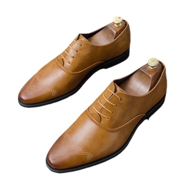 Men's Shoes Korean Style British Tide Shoes Casual Business - Image 6