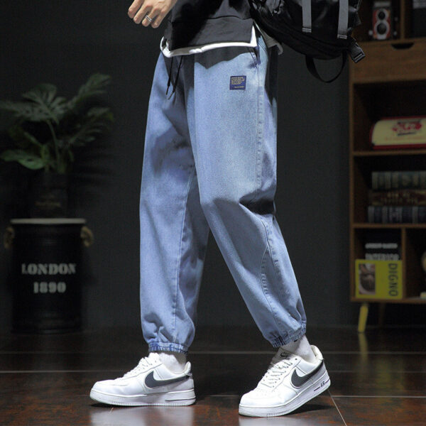 Summer Oversized Loose Fitting Jeans For Men - Image 5