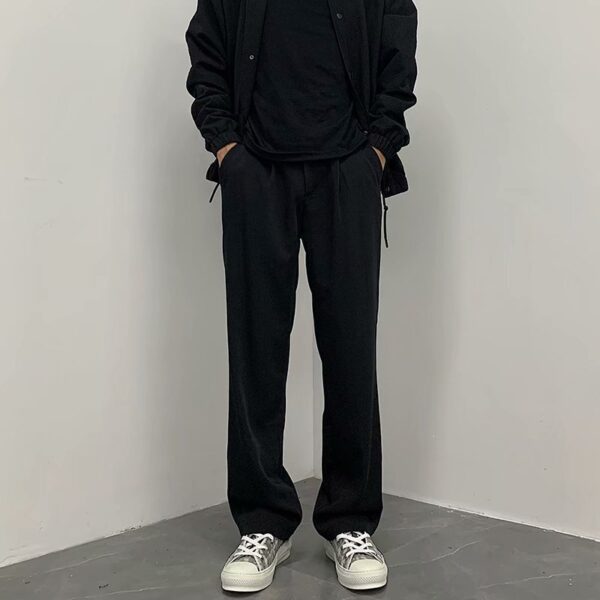 Men's Casual Loose Pants Soft Pleat - Image 7