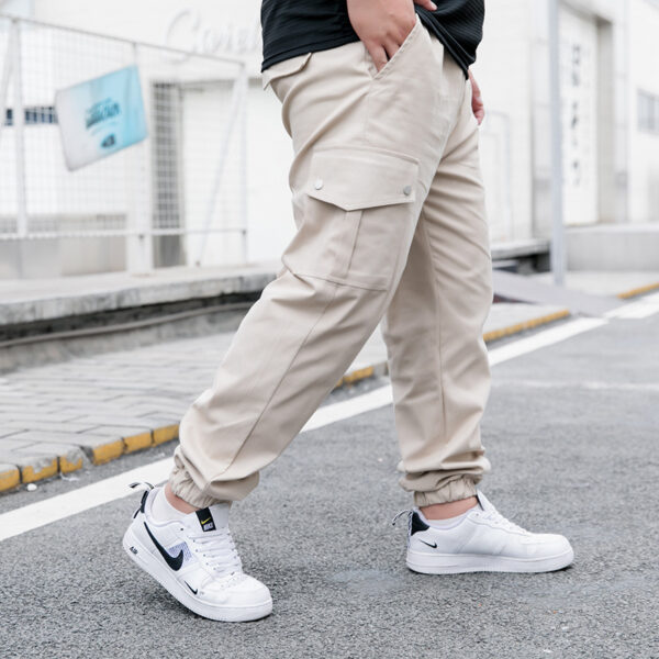 Fashion Plus Size Overalls Men's Fat Cropped Trousers - Image 2