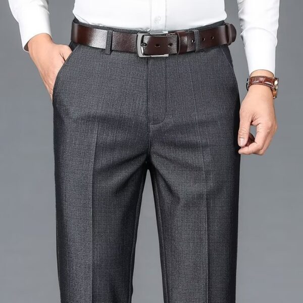 Men's Business Suit Pants Draped Casual Pants - Image 3