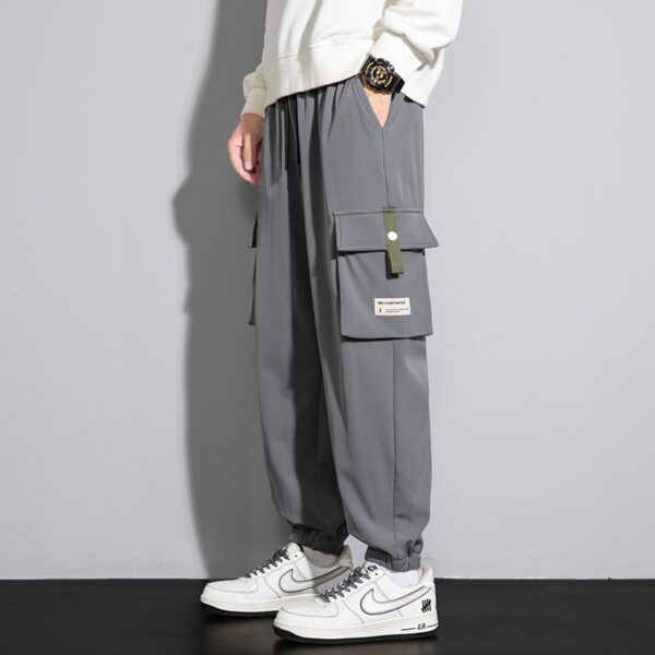 Plus Size Men's Workwear Bag Fall Loose Tappered - Image 7