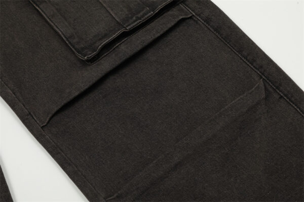 Do The Old Cowboy Overalls Loose Wide Leg Multi-pocket - Image 6