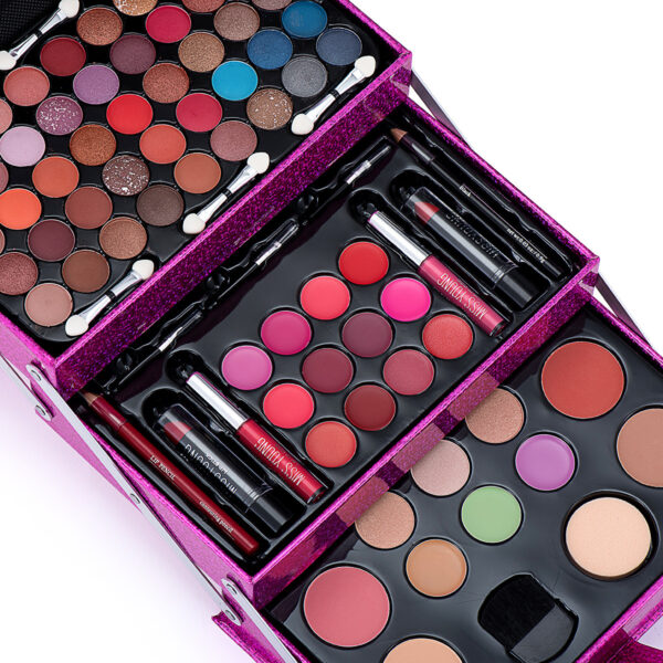 Eyeshadow Palette Lipstick Lip Gloss Blush Set - Image 2