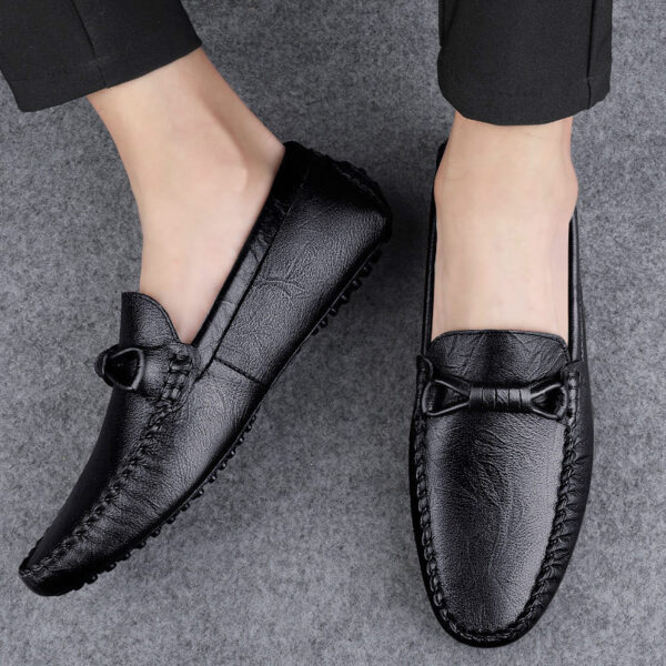 British One Pedal Men's Casual Shoes Men's Leather Shoes - Image 7