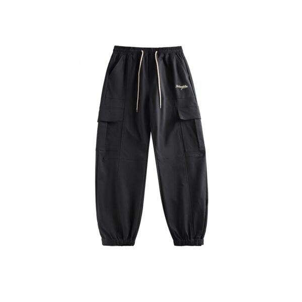 Autumn Outdoor Retro Pocket Overalls Men's Loose Straight Casual - Image 8