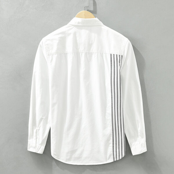 Cotton Long-sleeved Shirt Loose Japanese Style Casual - Image 5